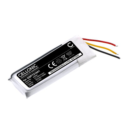Batteri f&ouml;r JBL Live Pro 2 TWS, Tune Flex (Charging Case) GSP721641 (500mAh, 3.7V) fr&aring;n CELLONIC