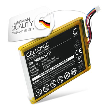 Battery for EZVIZ DP1, DP1C, DP1S 6800mAh from CELLONIC