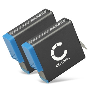 2x Batteri för GoPro Hero 8 7 6, AHDBT-801 1200mAh från CELLONIC