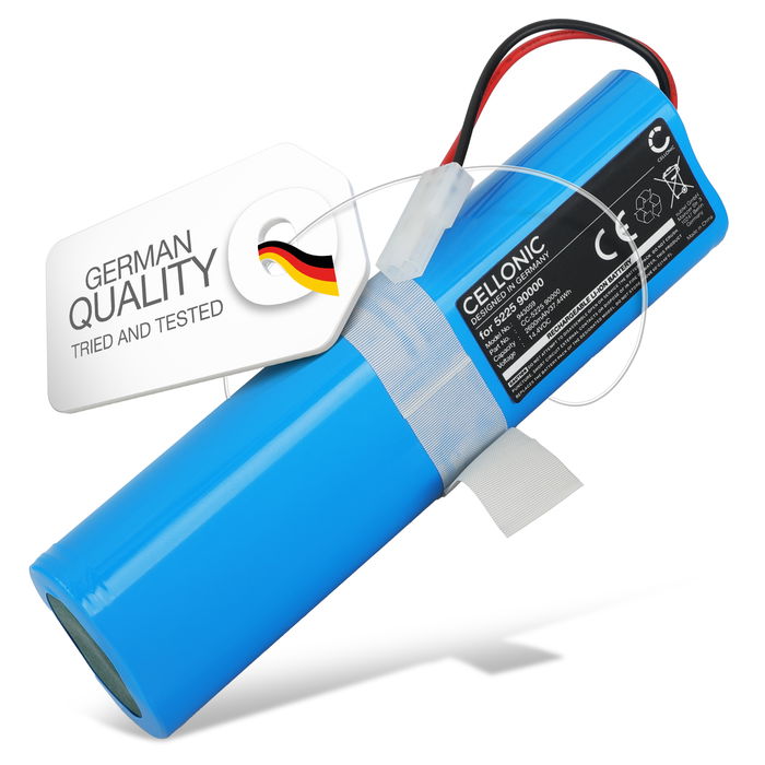 Battery for ETA 360 Robot Vacuum S6, 5225 Raggio, 3225 Raggio Eco, 5225 90000 2600mAh from CELLONIC