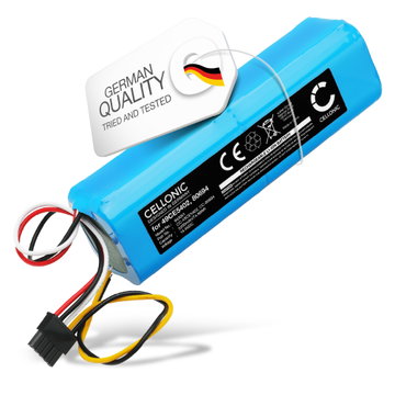 Batteri för Cecotec CONGA 4090, 6090, 4690, 7090, 5090, 5490, 4490 5200mAh 14.4v från CELLONIC