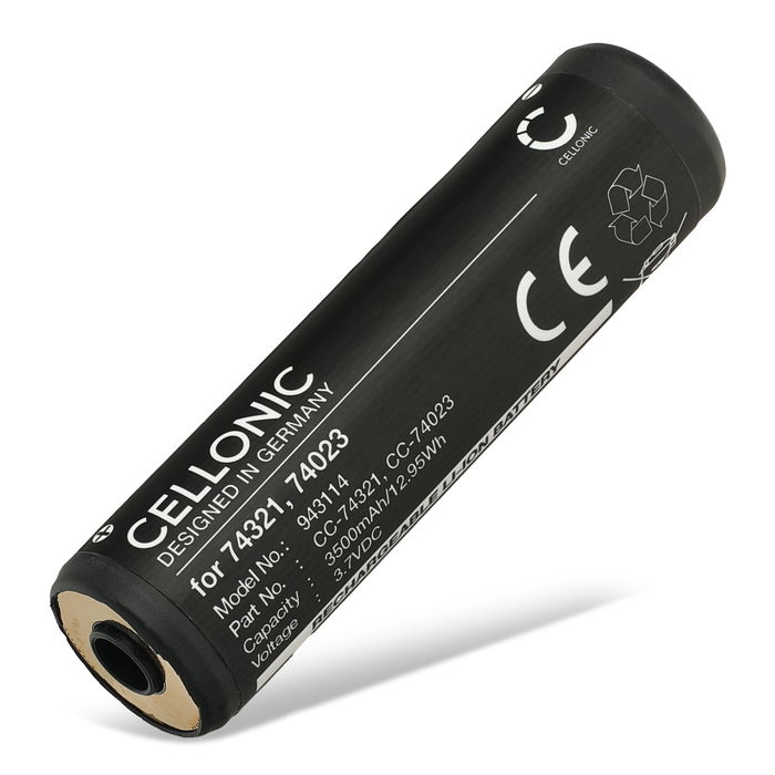 Batteri för Streamlight Jr LED, ProTac HL USB, Strion (2020), Strion DS HL, Strion DS HPL, Strion HPL, Strion LED 3500mAh från CELLONIC