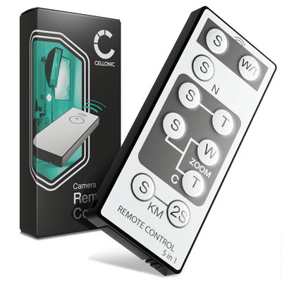 Infraröd kamerautlösare för Konica Minolta DiMAGE A200, F200, F100 trådlös IR-kamerafjärrkontroll från CELLONIC
