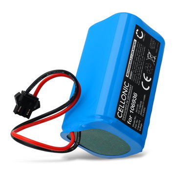 Batteri för lubluelu SL60D, SL68, Tesla RoboStar iQ550 2600mAh 14.4V från CELLONIC