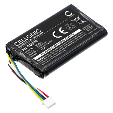 Battery for Shure MXW1X, MXW6X Transmitter SB906 (1000mAh, 3.7V) from CELLONIC