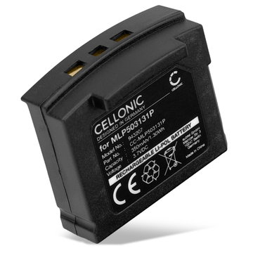 Battery for Sonumaxx 2.4 PR, TechniSat STEREOMAN ISI 2, STEREOMAN ISI 3, Unisar DH900 350mAh from CELLONIC