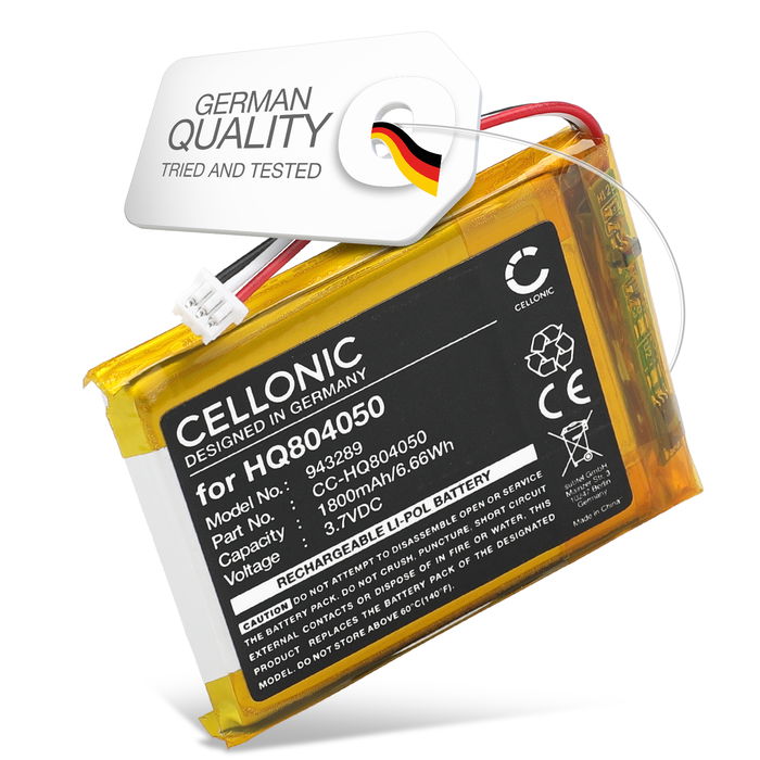 Battery for Babysense V43 1800mAh from CELLONIC