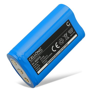 Battery for Ledlenser H15R Core, H19R Core, H19R Signature 5000mAh from CELLONIC