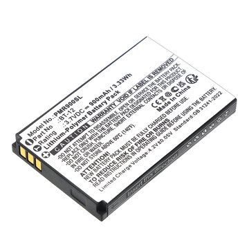Battery for Pliant MicroCom XR, MicroCom XR900 BT-12 (900mAh, 3.7V) by CELLONIC