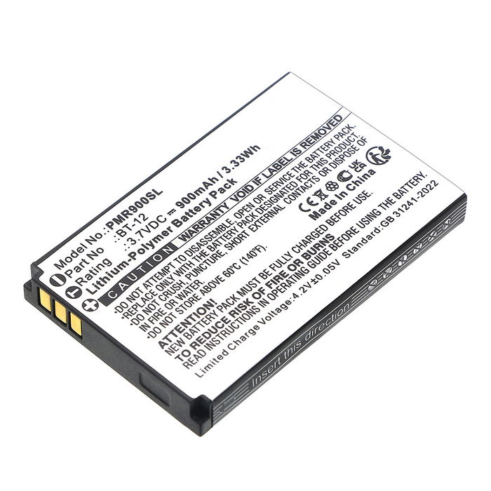 Batteri till Pliant MicroCom XR, MicroCom XR900 BT-12 (900mAh, 3.7V) från CELLONIC