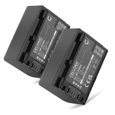 2x Batteri till Sony AX33 AX100 CX625 CX250 CX260 CX270 AXP33 PJ620 PJ810 PJ200 NP-FV70A NP-FV50A NP-FV30 NP-FV90 NP-FV100A (1030mAh, 7.4V) från CELLONIC
