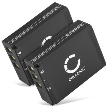 2x Batteri till Fuji FinePix SL300, S1, SL1000, SL280, SL240, SL260, SL245, SL305, F305 NP-85 (1500mAh, 3.7V) från CELLONIC