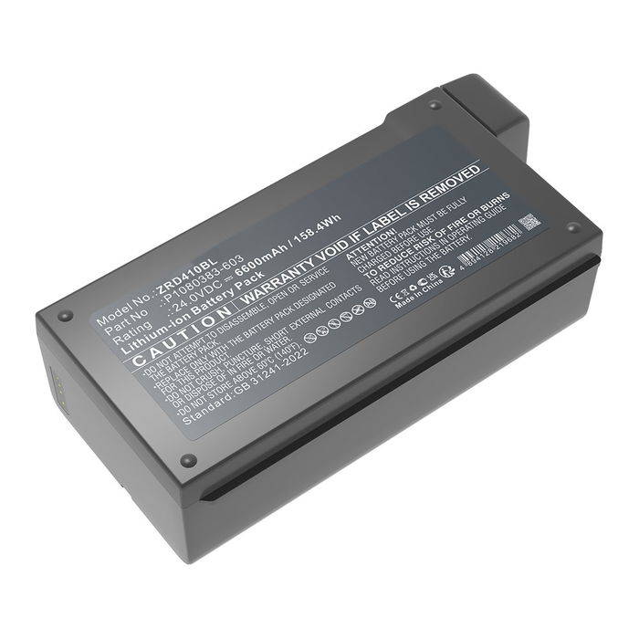 Batteri till Zebra ZD421, ZD420, ZD621, ZD410, ZD411, ZD620, ZD611, ZD410‑HC P1080383-603 (6600mAh, 24V) från CELLONIC