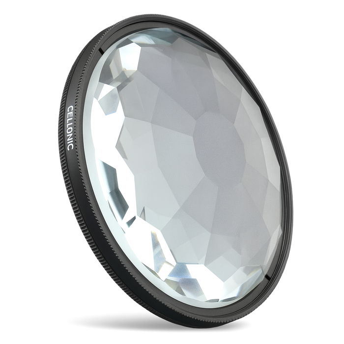 Kalejdoskopfilter / Flerbildsfilter för Ø 77mm Effektfilter