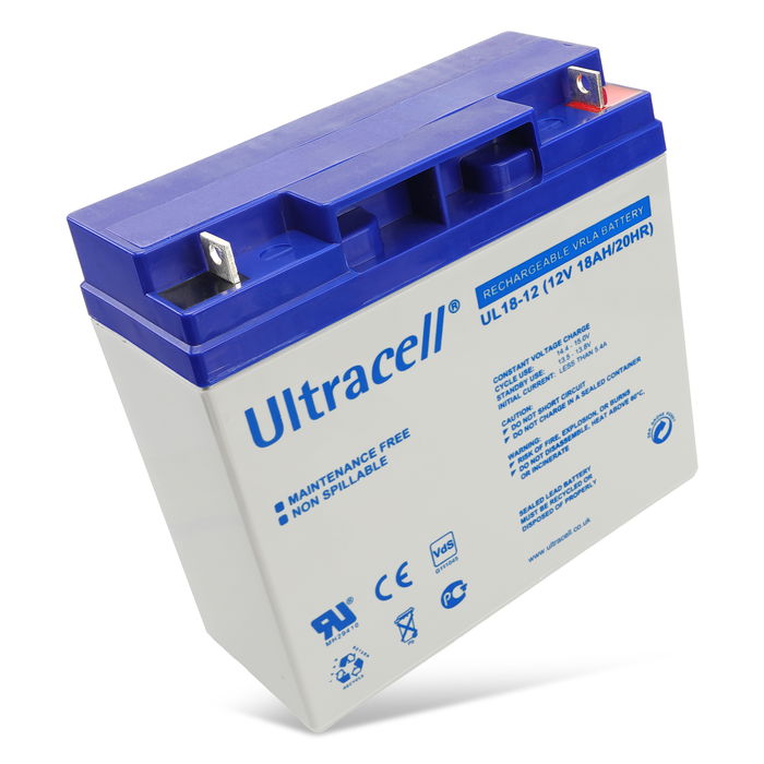 Battery for Bleiakku 12 V, 18 Ah (UC18-12) UC18-12 (18000mAh, 12V) by Ultracell