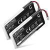 2x Batteri 500mAh
