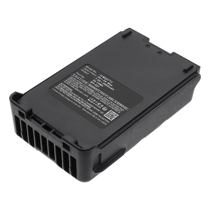 Battery for Icom IC-V80, IC-V80E, IC-M87, IC-F61, IC-V85, IC-F51, IC-M88, IC-F50, IC-F50V 7.4V 2800mAh Lithium Ion from CELLONIC