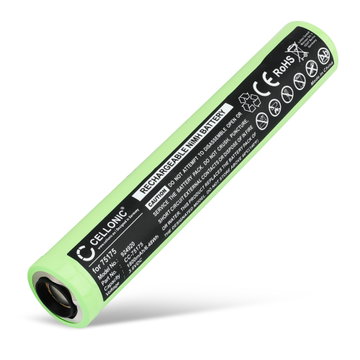Batteri till Streamlight Stinger, 75301, 76000, 75300, 75309, 75305, 75308, 76600, 75302, 75311 NiMH 3.6V (1800mAh, 3.6V) från CELLONIC