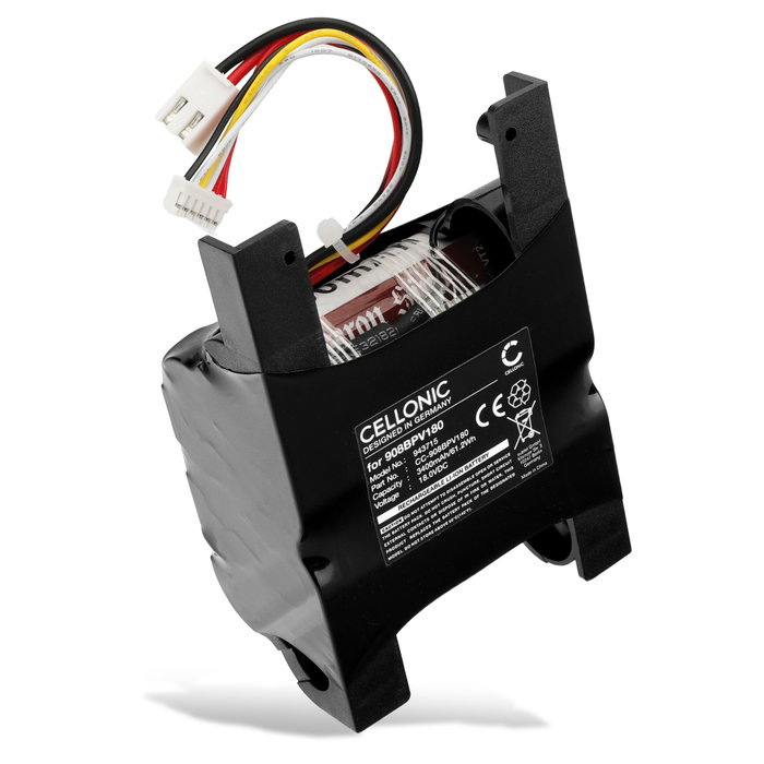 Batteri för Bosch BCHF220B, BCHF220, 11021499, 11021520, 11038976, 11038978, BCHF220B/02, Readyy 20V Max 3400mAh 18V från CELLONIC