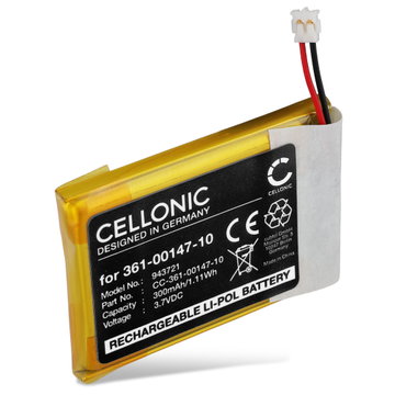 Batteri för Garmin Fenix 7X, Tactix 7 361-00147-10 (300mAh, 3.7V) från CELLONIC