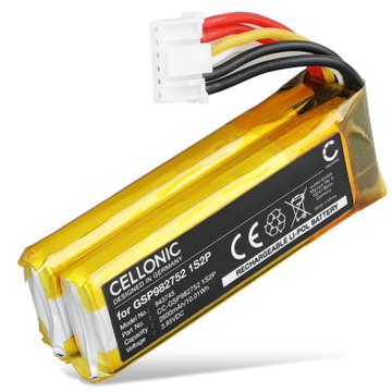 Batteri för JBL Grip GSP982752 1S2P (2600mAh, 3.85V) från CELLONIC