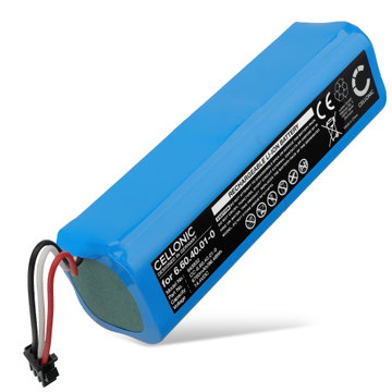 Batteri för Airrobo T9, T10 Plus Blaupunkt XTREME, BPK-VCBB1XTE, BPK-VCBB1XTEIC, BPK-VCBB1XTEN Laresar L6 Pro Honiture Q6 Pro Onson J30 Pro 6700mAh 14.4V från CELLONIC