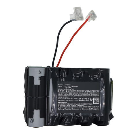 Battery for Cecotec H20 MAX, MAX-05549; POPSTAR 4070 49CE1544 (2600mAh, 40.7V) from CELLONIC