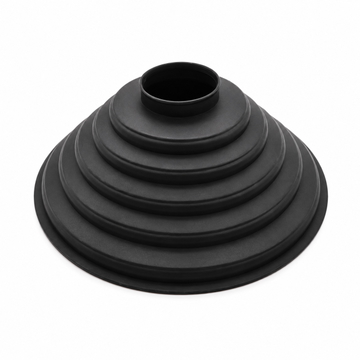 Universal Camera Lens Hood for 50-70mm - Rubber Screw-in Collapsible Lens Shade from CELLONIC