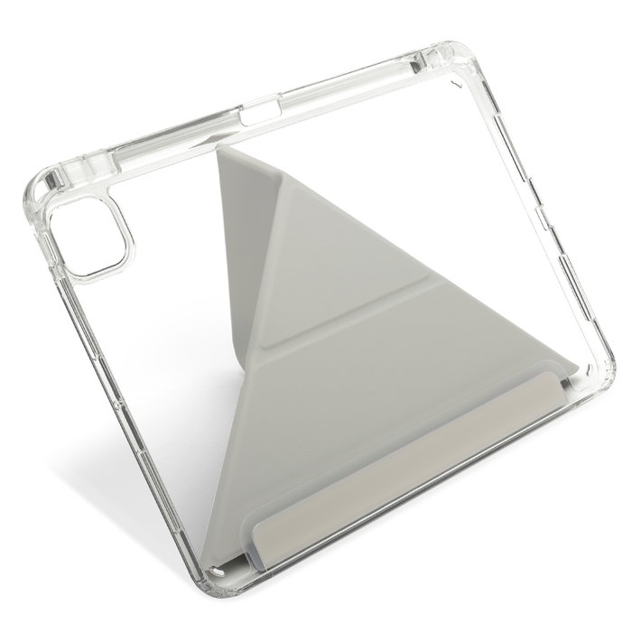 CELLONIC Trifold iPad Fodral med Pennhållare, för iPad Pro 11 (25/24), Grå