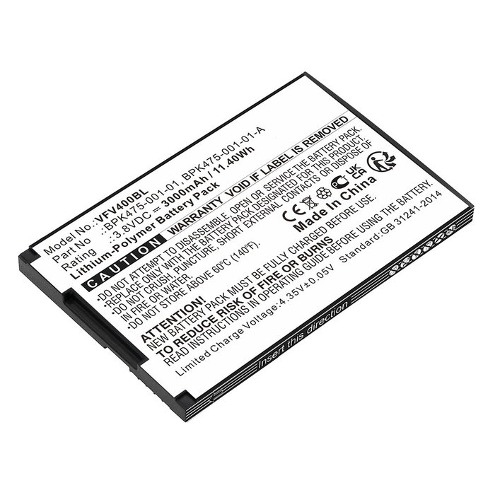 Batteri för Verifone V400m Plus 4G Adyen V400m BPK475-001-01 (3000mAh, 3.8V) från CELLONIC